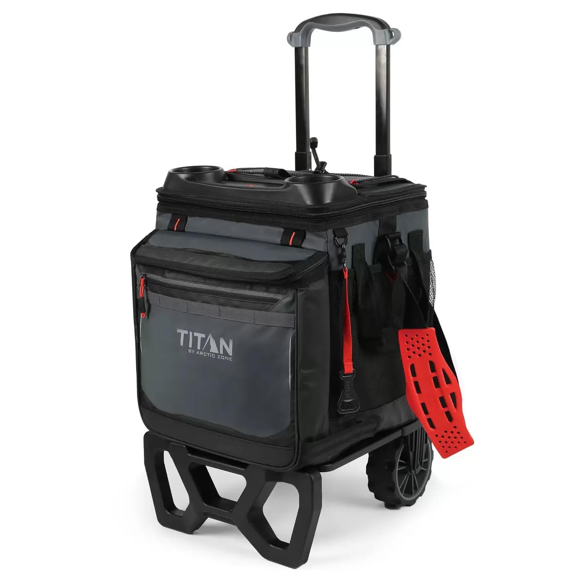 Amazon | TITAN タイタン キャリーカート付き クーラーバッグ 60缶収納